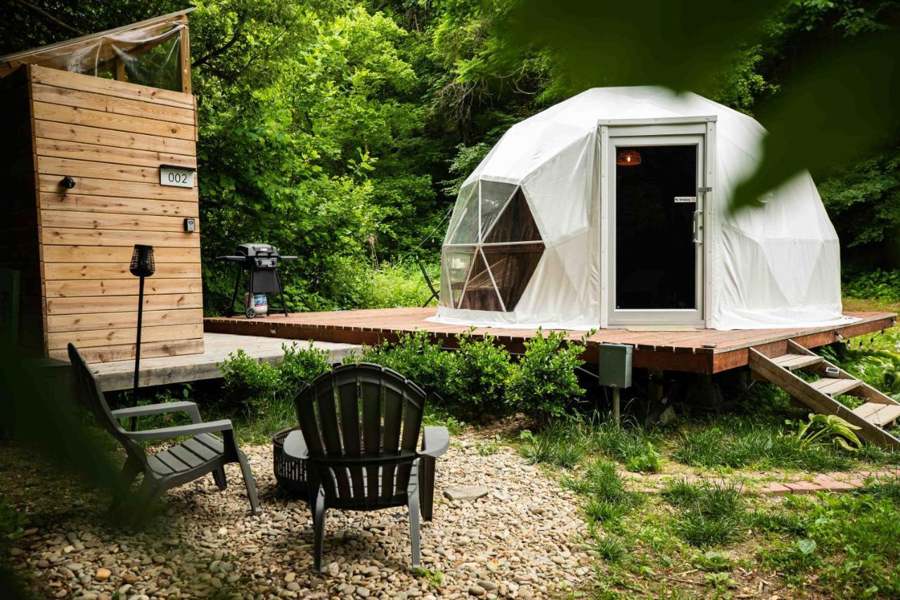 Solace Glamping 2 เซอเวียร์วีล ภายนอก รูปภาพ