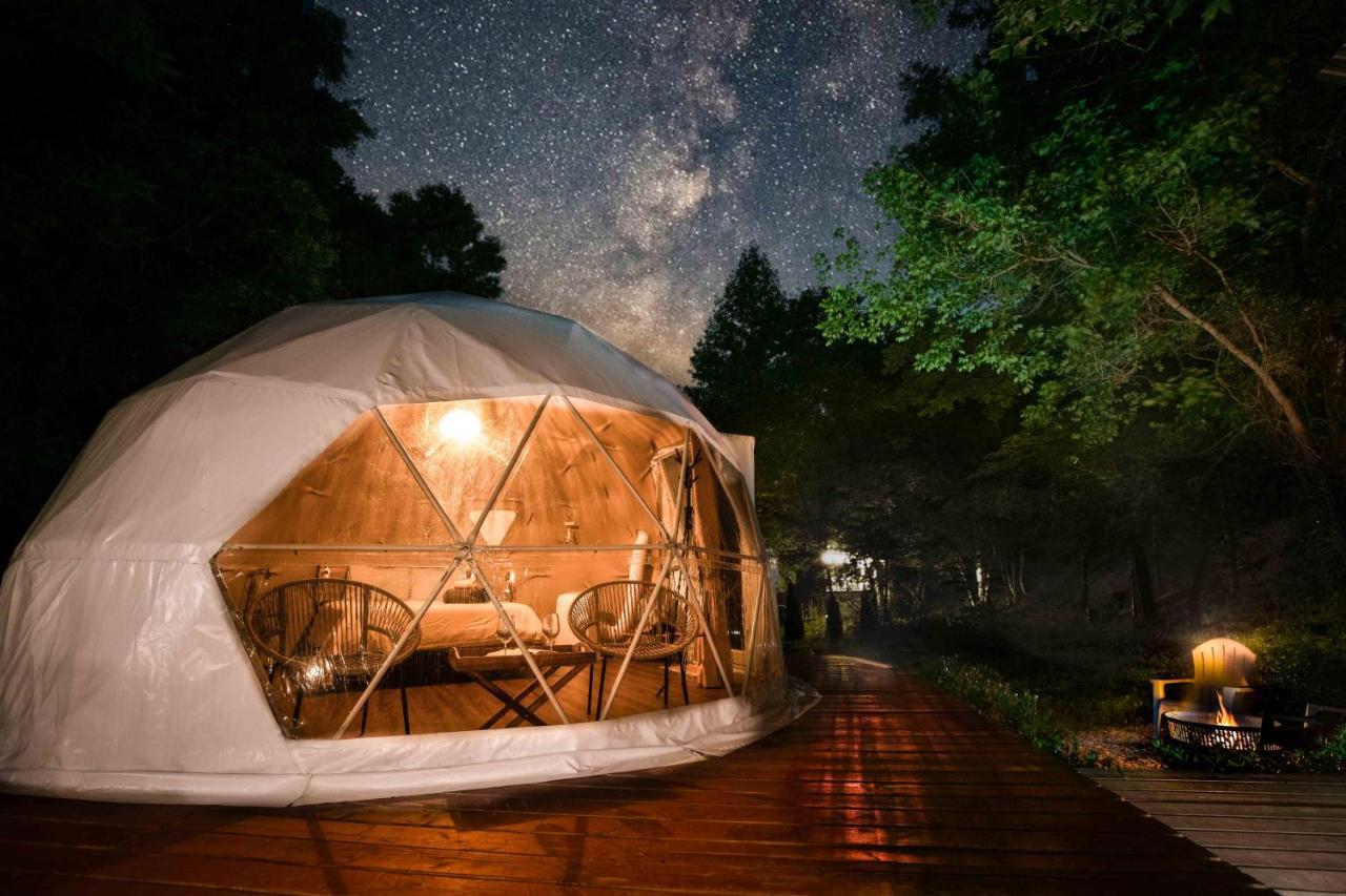 Solace Glamping 2 เซอเวียร์วีล ภายนอก รูปภาพ